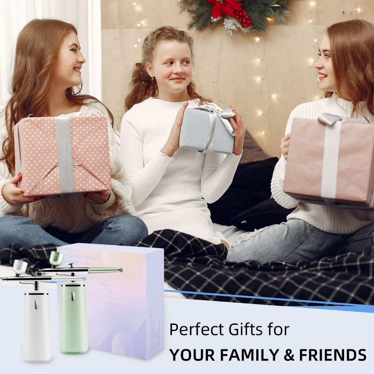 Nano Facial Steamer - Rechargeable & Portable High Pressure Face Oxygen Sprayer Machine, 0.3mm Nozzle Micro Mist Skin Hydrator, Essential Water Infusion Facial Spa Treatment - Pink - Size 52*150*150mm