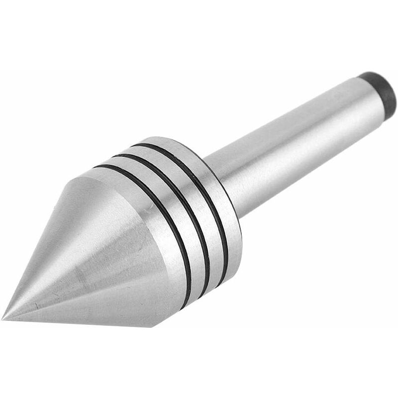Lathe Turning Tool Mt2 Heavy Duty Live Bearing Tailstock Center Metal Woodturning Tools Single Lathe Tool