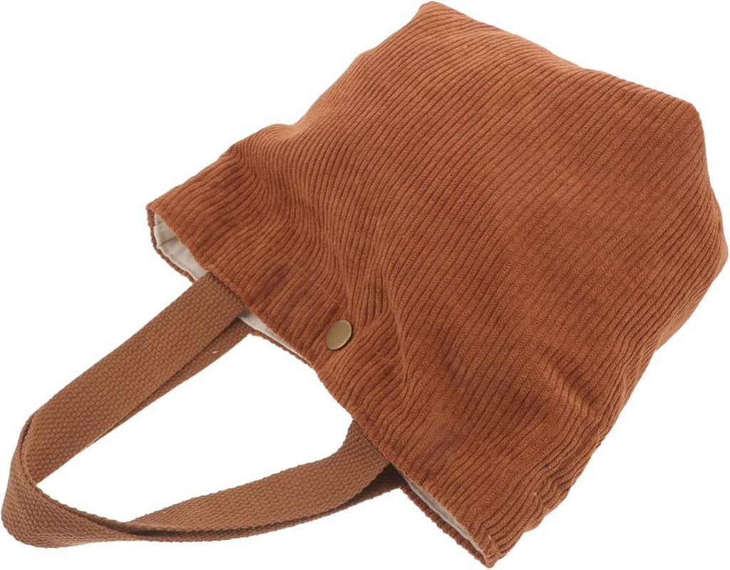 Lunch bag - Insulated bags - Tote bag - Shopping bag - Storage bag - Simple lunch bag - Outdoor lunch bag - Bento tote bag - Mini Bento bag - Lunch bag - Storage bag - Corduroy