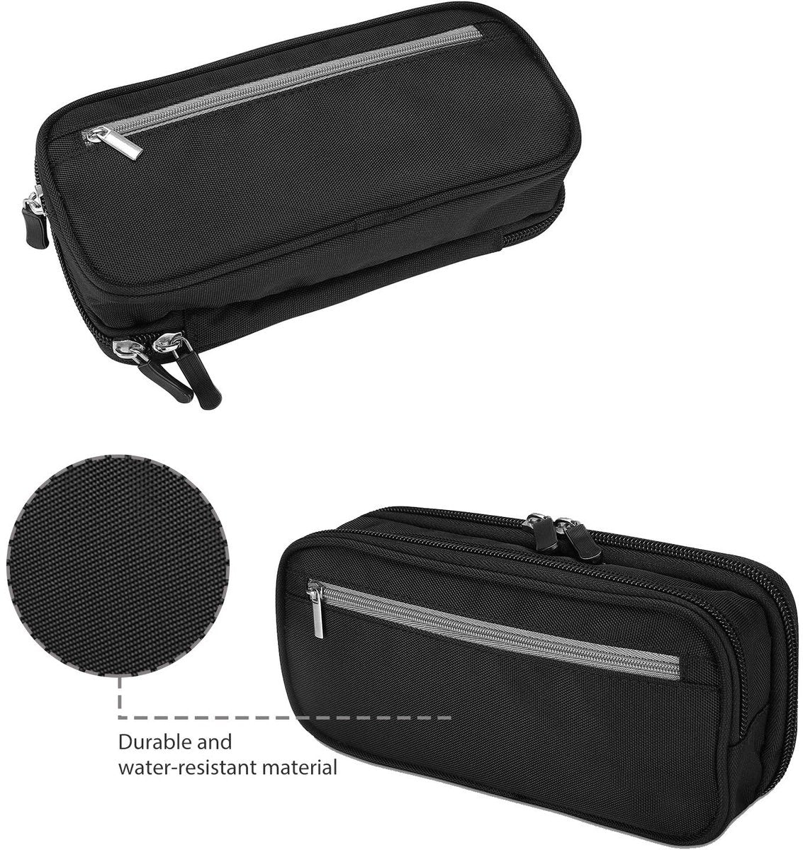 Pencil case - Pouch - Cases - Makeup bag - Adult pencil case - Makeup bag - Pencil case - School pencil case - Leather pencil case - Pencil case for boys - Pencil case for girls - School cases