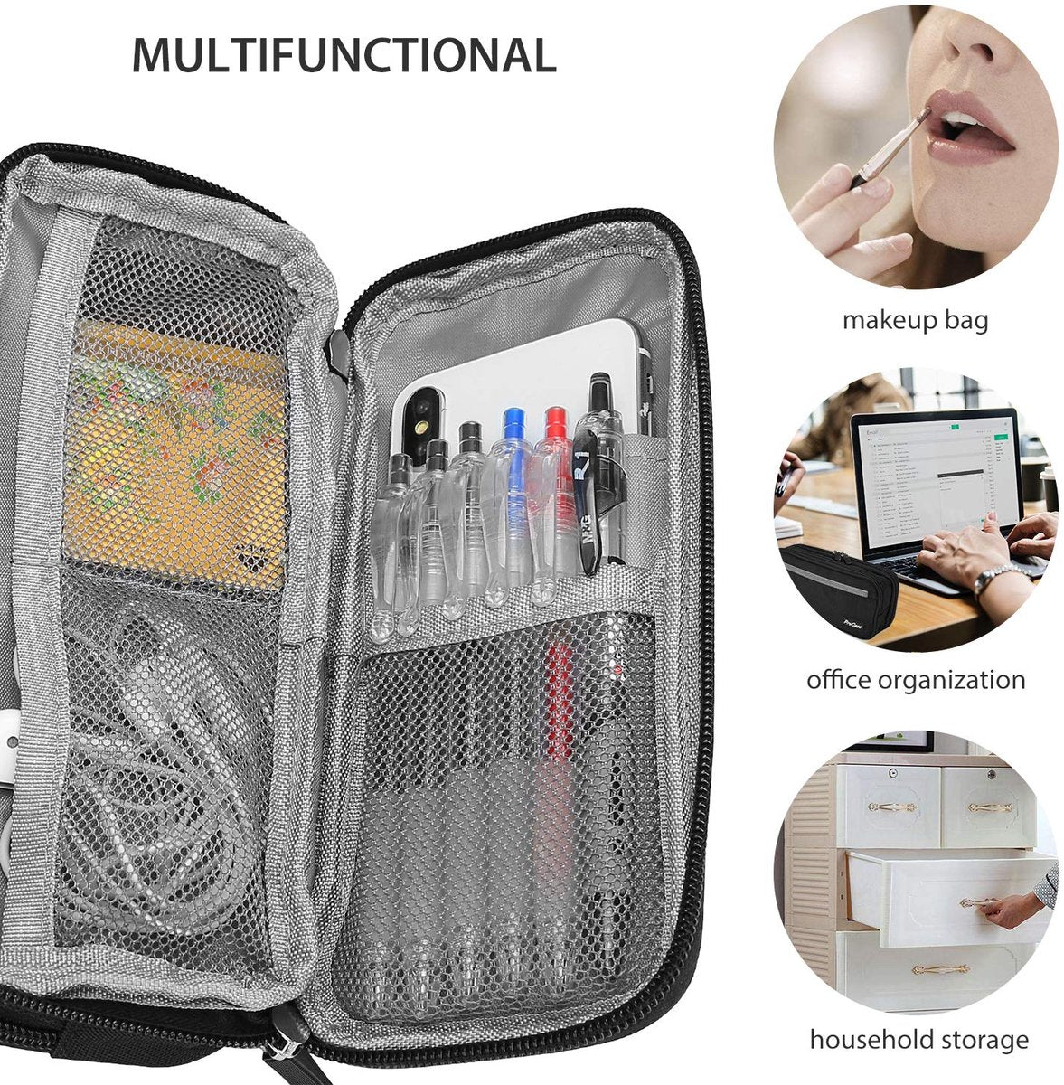 Pencil case - Pouch - Cases - Makeup bag - Adult pencil case - Makeup bag - Pencil case - School pencil case - Leather pencil case - Pencil case for boys - Pencil case for girls - School cases