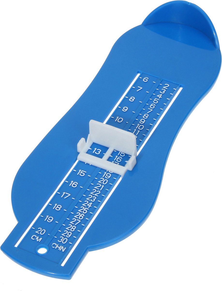 Child's Foot Measuring Tool | Child's Shoe Size Measuring Tool | Baby Shoe Measuring Tool | Baby Measurement | Blue