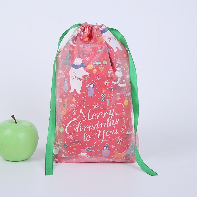 30 Pack Christmas Zipper Gift Bags, Reusable Treat and Candy Packaging Pouches for Cookies, Party Favors, Birthdays and Holiday Gifts