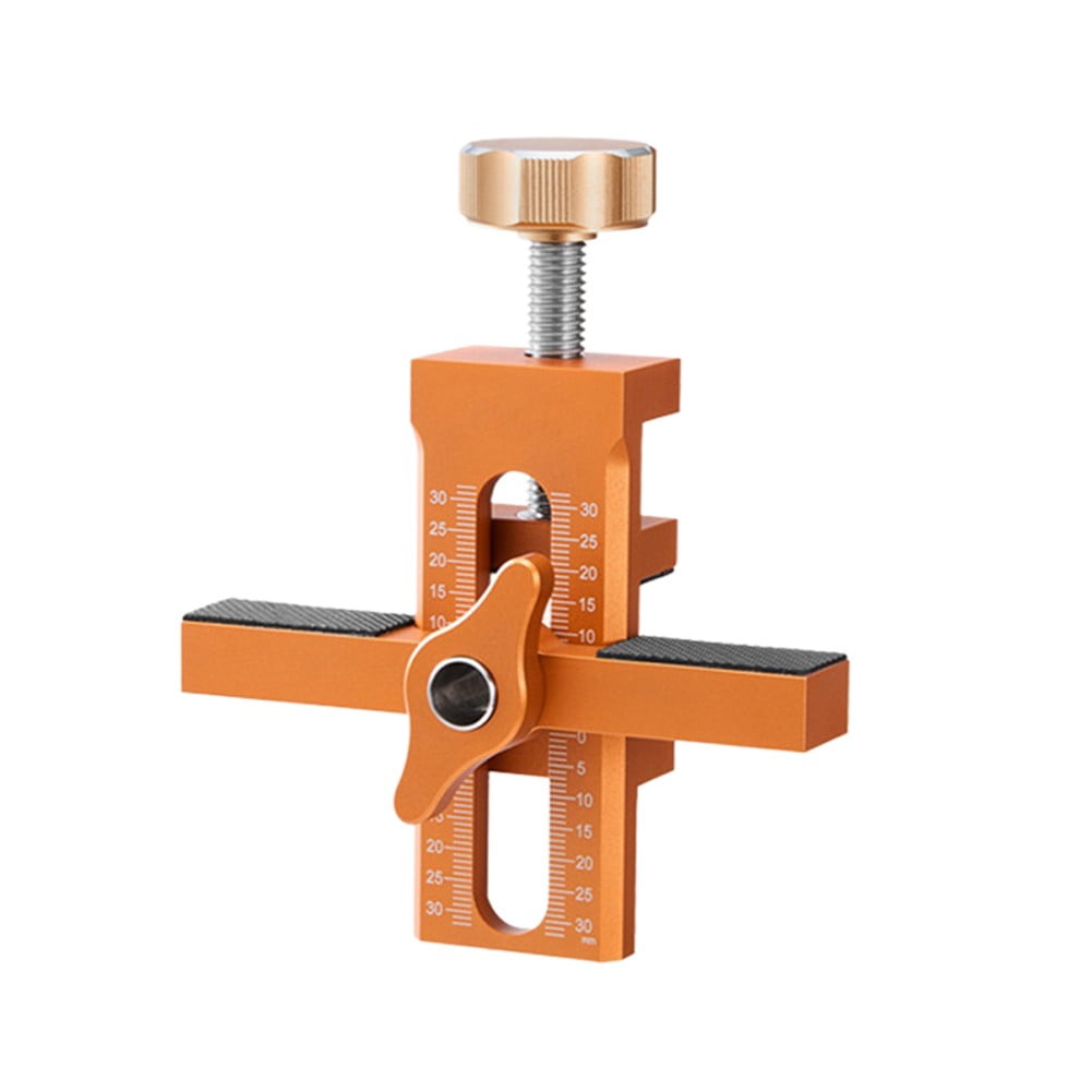 For Woodworking Cabinet Door Installation Mounting Jig Quick Positioning Panel Rebounding Device Drilling Hand Tool In Stock As Shown