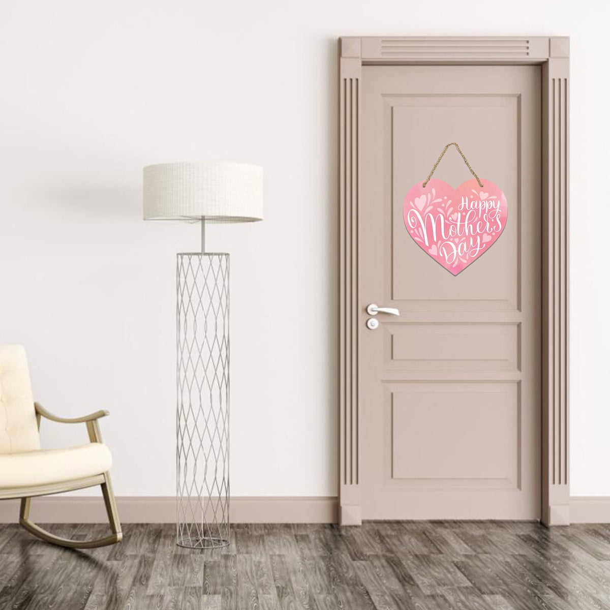 Mothers Day Gifts Mothers Day Gifts for Mom Front Door Welcome Sign - Heart-Shaped Happy Mother'S Day Sign Mothers Day Decorations P