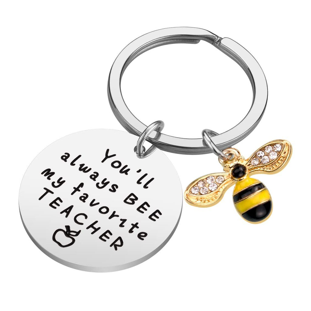 Teacher Gifts Keychain - Teacher Appreciation Gifts for Women Teacher Christmas Valentines Gifts Thank You Gifts for Teachers
