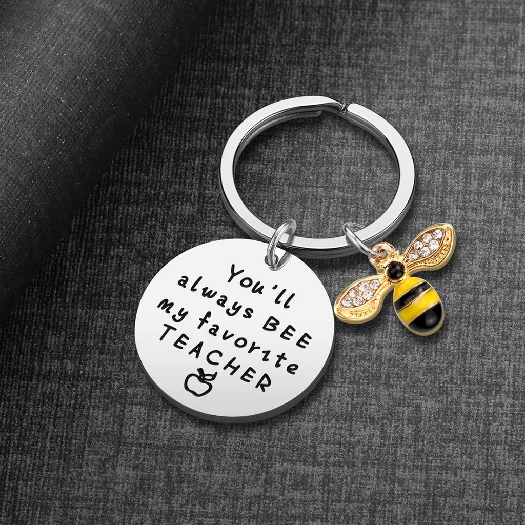 Teacher Gifts Keychain - Teacher Appreciation Gifts for Women Teacher Christmas Valentines Gifts Thank You Gifts for Teachers