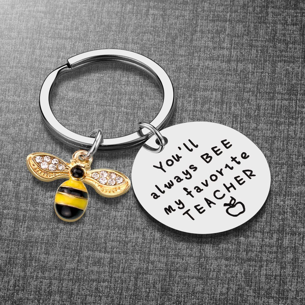 Teacher Gifts Keychain - Teacher Appreciation Gifts for Women Teacher Christmas Valentines Gifts Thank You Gifts for Teachers