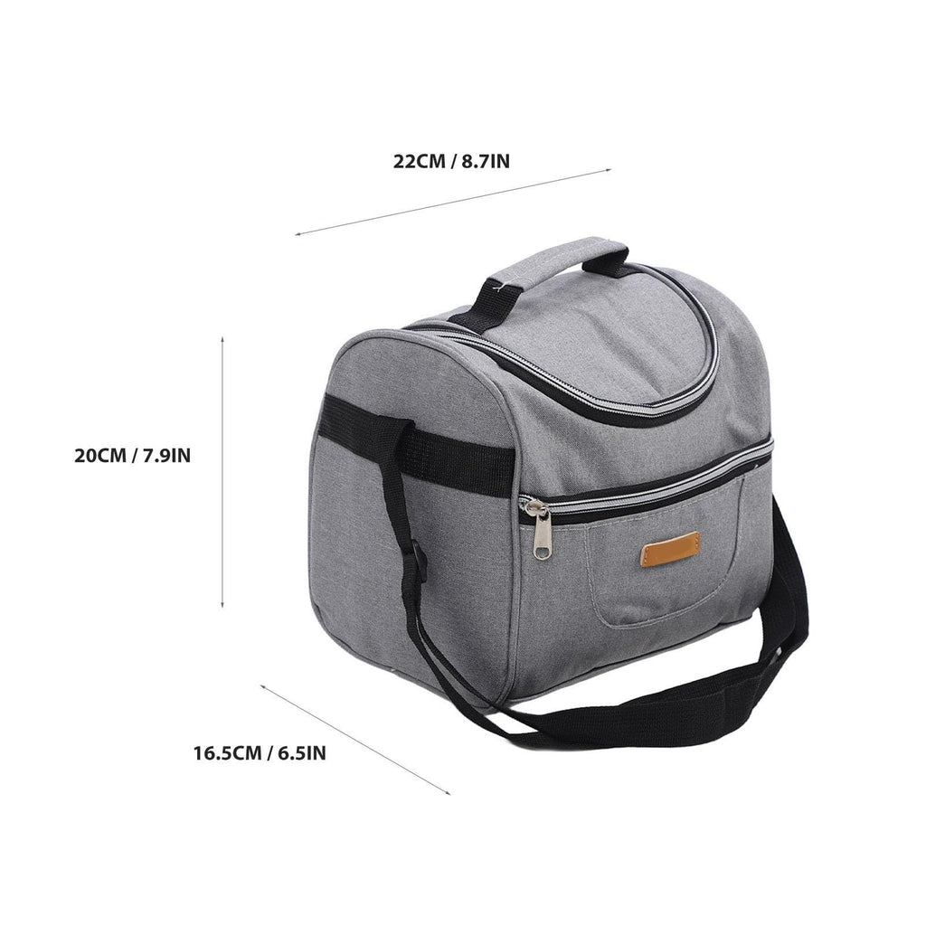 Lunch Bag for Kids Adults, Lunch Bag Insulated Lunch Bag Zippered Pockets Thermal Meal Bag for Girls Boys Adult Men