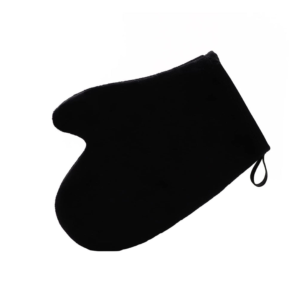 Self Tanning Glove Body Tan Tools Tanning Cream Lotion Oil Reusable Home Beauty Salon SPA Use Black