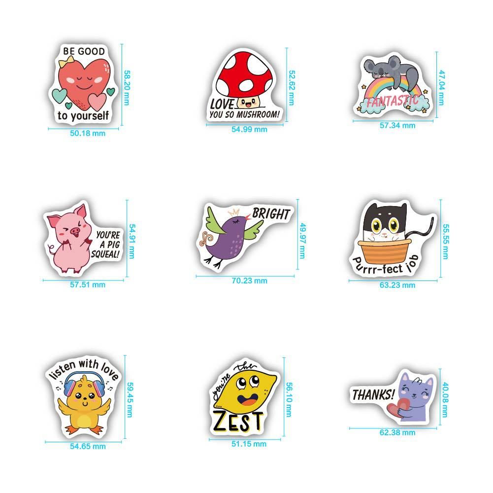 100 PCS Teacher Stickers for Students,Funny Teacher Reward Stickers for Kids Classroom Supplies Motivational Potty Training