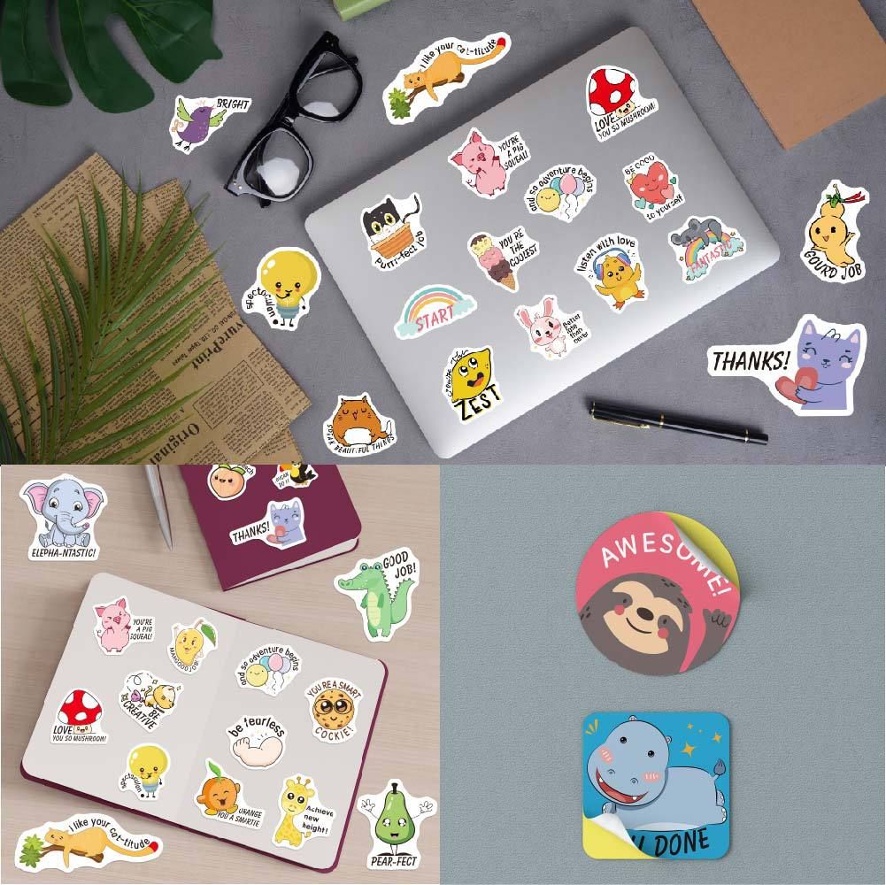 100 PCS Teacher Stickers for Students,Funny Teacher Reward Stickers for Kids Classroom Supplies Motivational Potty Training