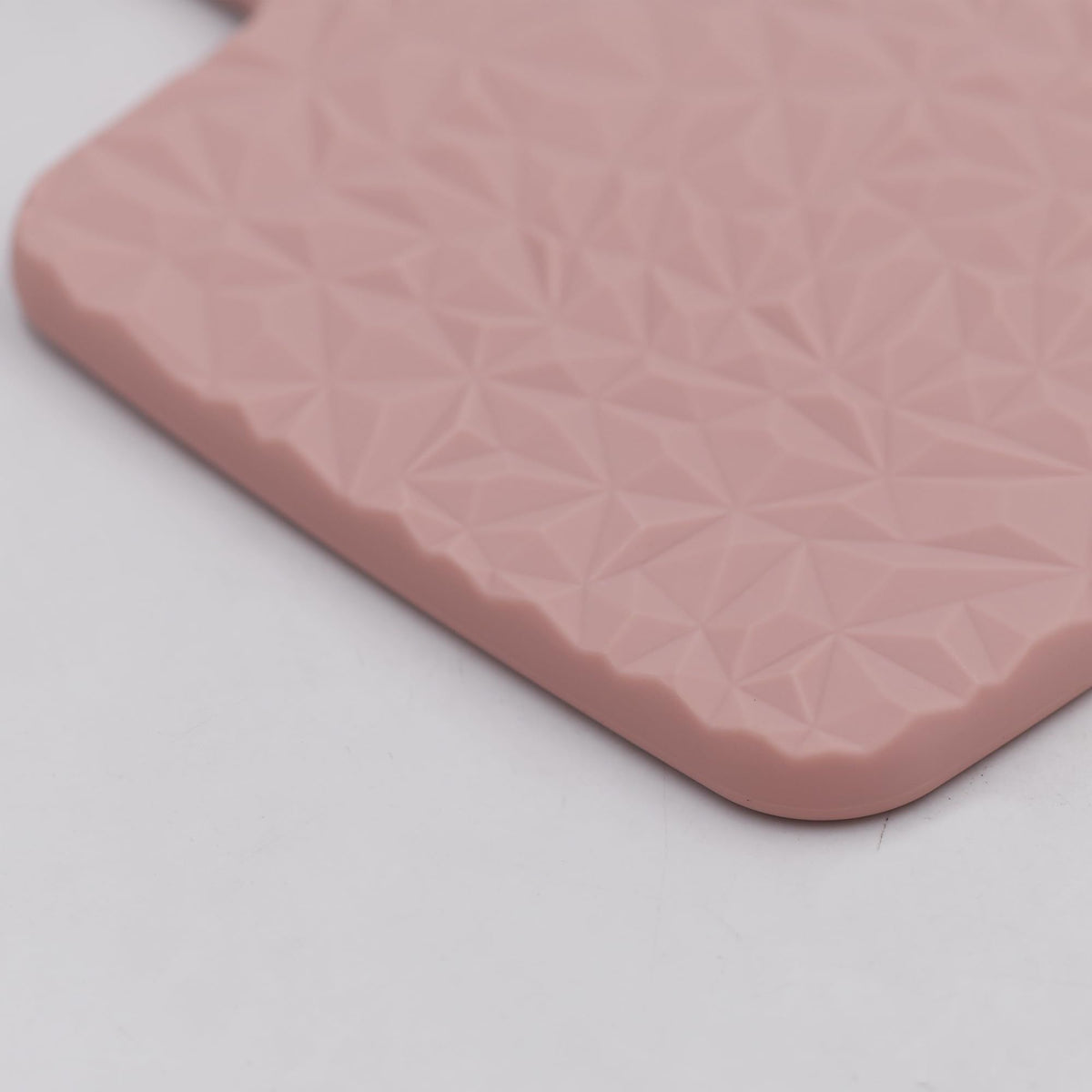 Square Hand Held Mirror Hand Mirror Travel Mirror Diamond Pattern 23*12.5*12.5cm Pink
Mirror Portable Pocket Mirror Makeup Mirror