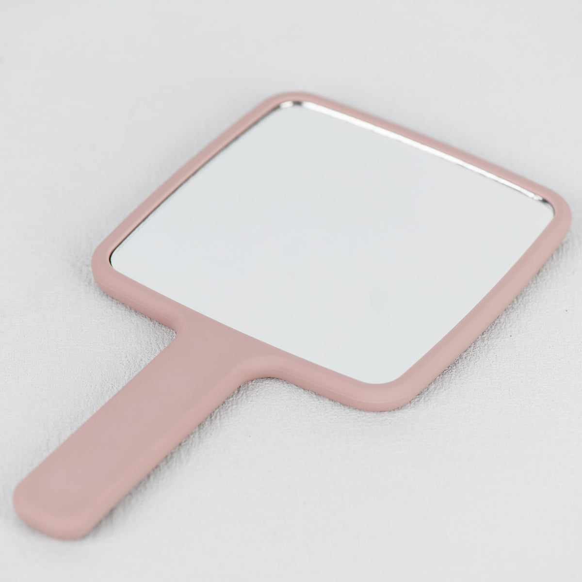 Square Hand Held Mirror Hand Mirror Travel Mirror Diamond Pattern 23*12.5*12.5cm Pink
Mirror Portable Pocket Mirror Makeup Mirror