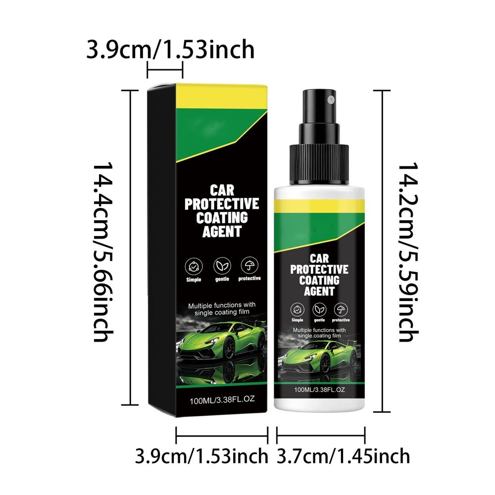 High Protection Quick Coating Spray, Quick Car Coating Spray,Car Coating Cleaning Spray,Quick Coat Car Wax Polish Spray for Cars