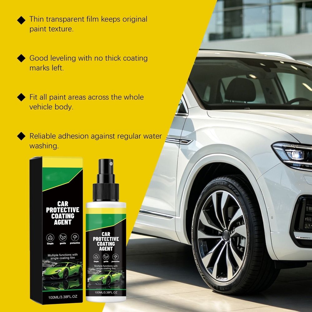 High Protection Quick Coating Spray, Quick Car Coating Spray,Car Coating Cleaning Spray,Quick Coat Car Wax Polish Spray for Cars
