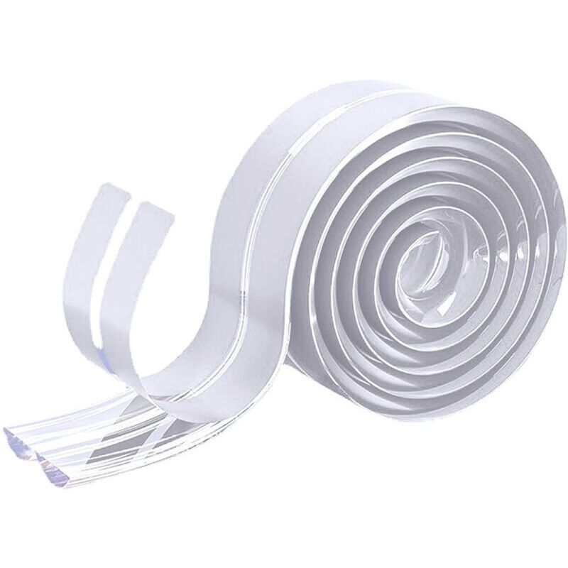 Table Corner Protector Baby, Transparent Baby Furniture Protector, Furniture Protection Strip, Pre-Adhesive PVC Baby Edge and Corner Protector, 6 m