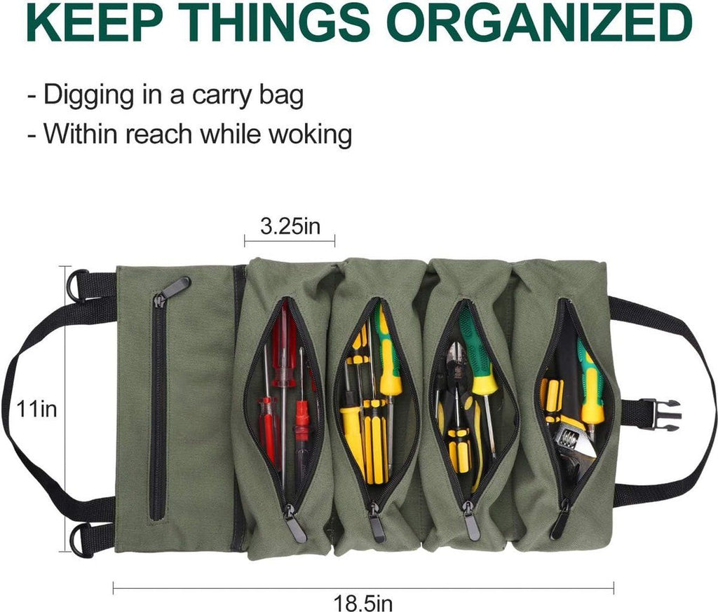 Roll Up Tool Bag, Without Tools