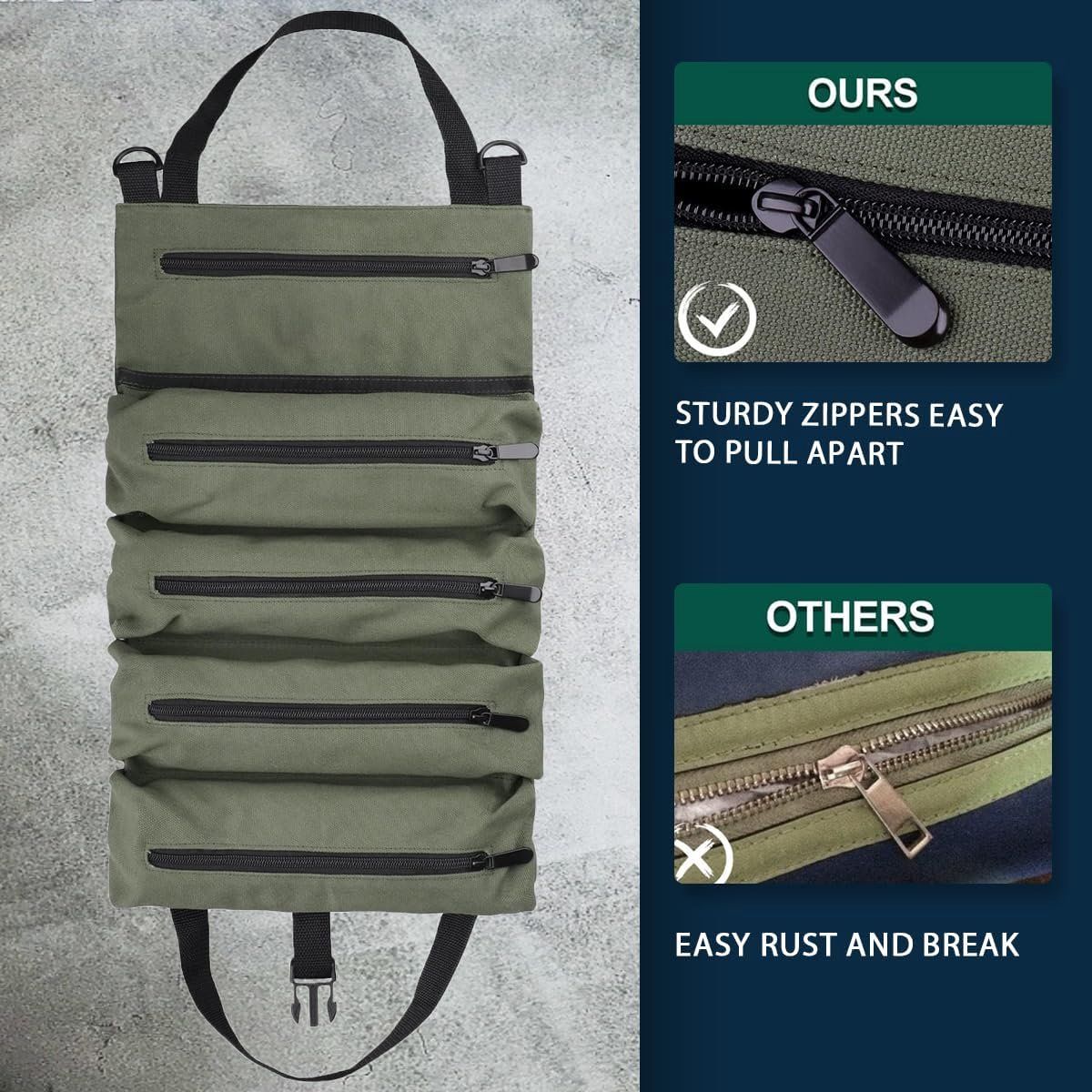 Roll Up Tool Bag, Without Tools