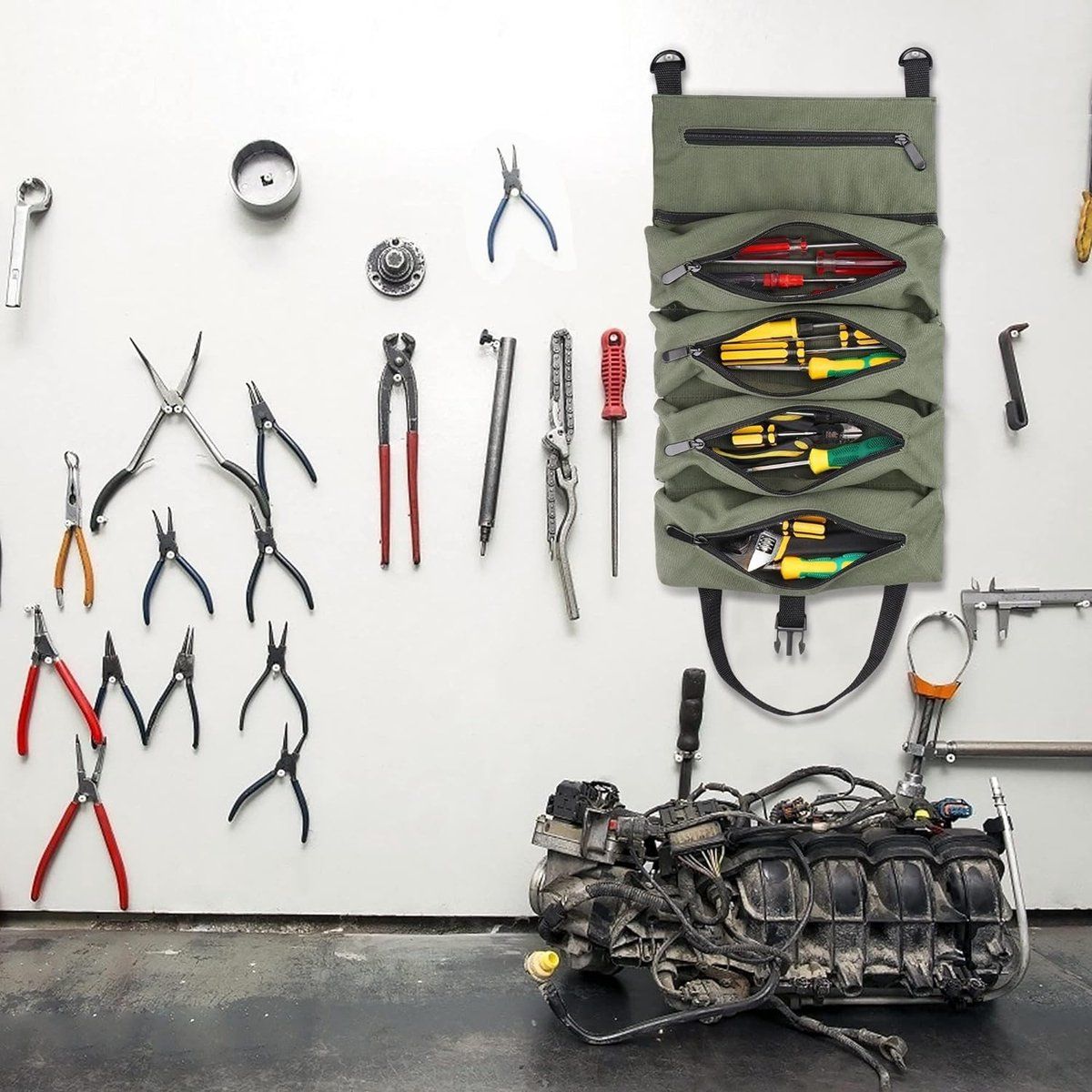 Roll Up Tool Bag, Without Tools