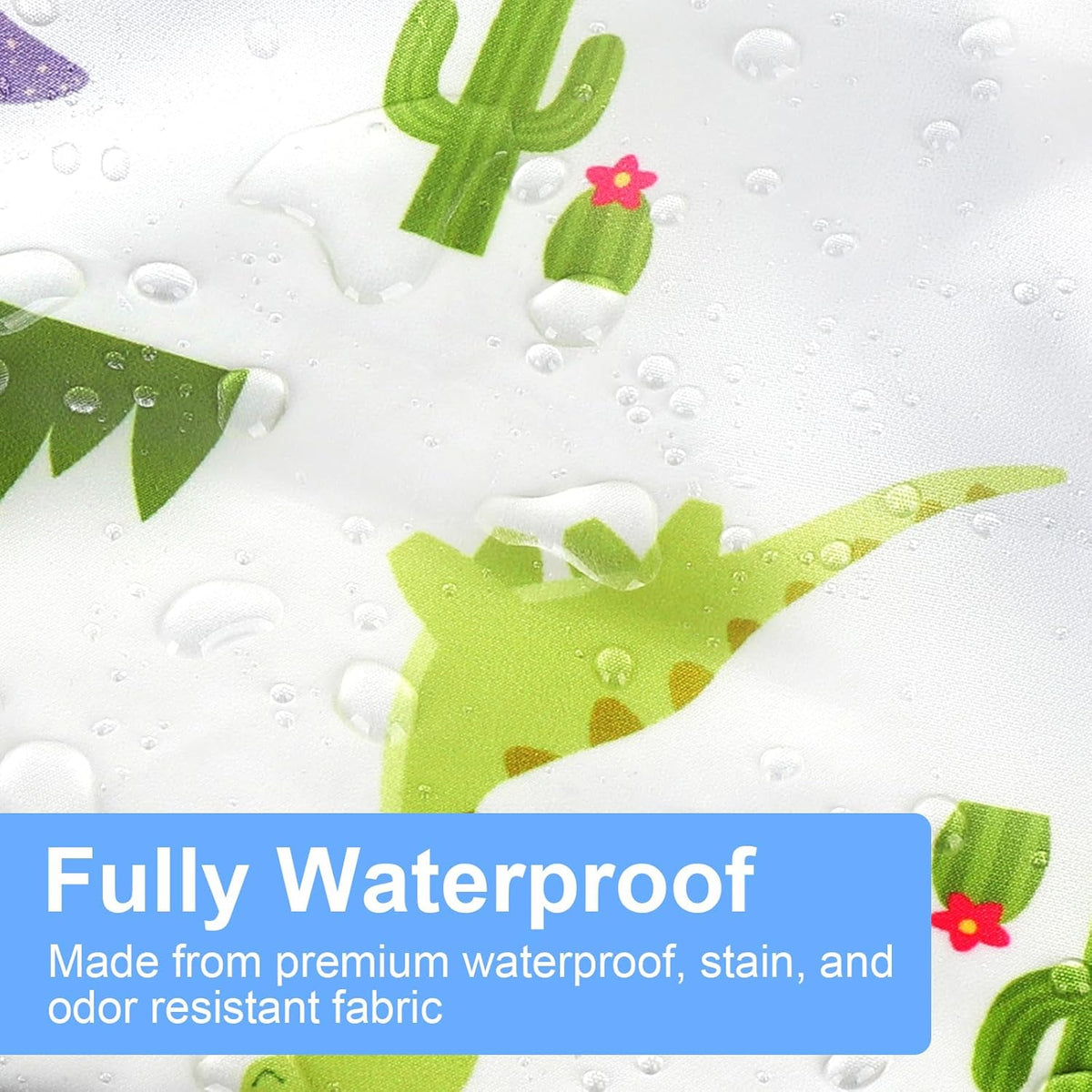 Waterproof Baby Bibs for Eating, Mess Proof Toddler Feeding Bibs for Girls Boys ﻿