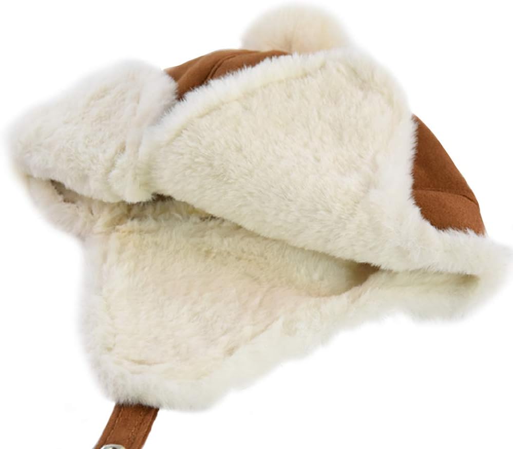 Baby Boys Hat Winter Fleece Cap for Toddlers Newborns 6 Months-2 Years Old