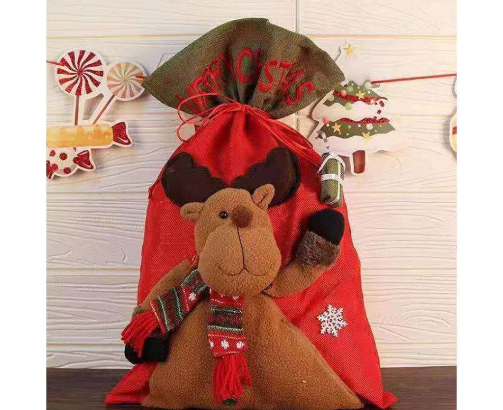 Christmas Gift Bags Christmas Gift Wrapping Bags, For babies Package Storage Party Candy Decorations