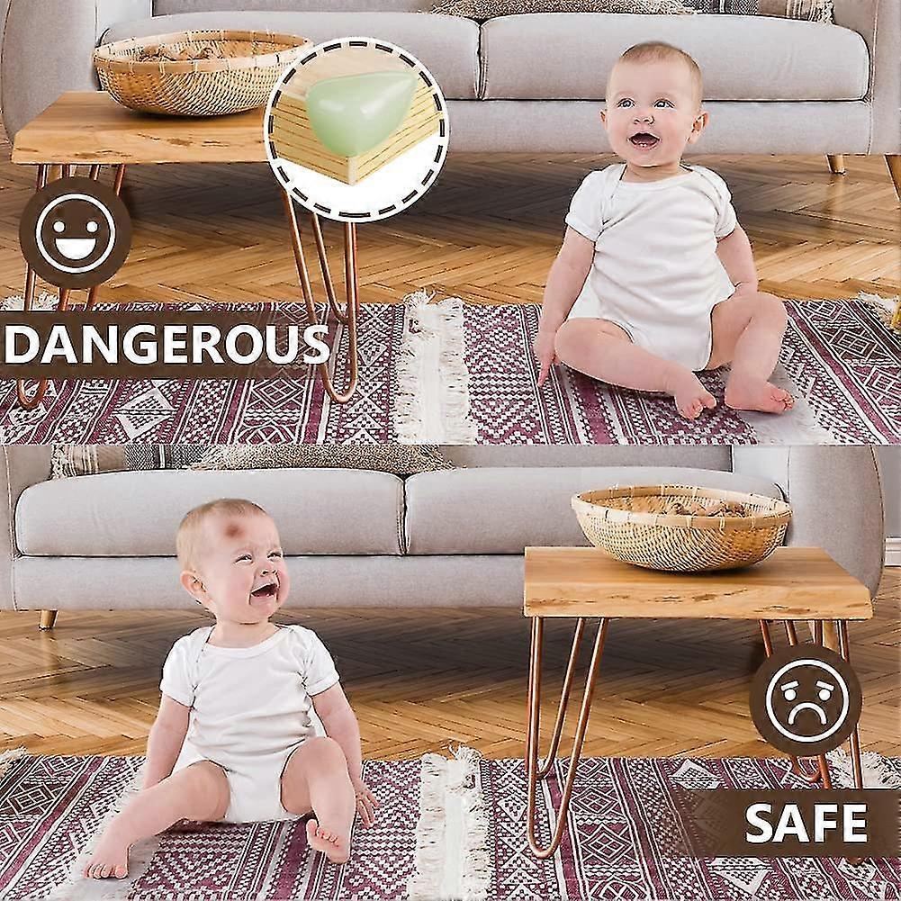 10pcs Babies Table Corner Protectors - Clear Babies Edge Guards for Sharp Corners