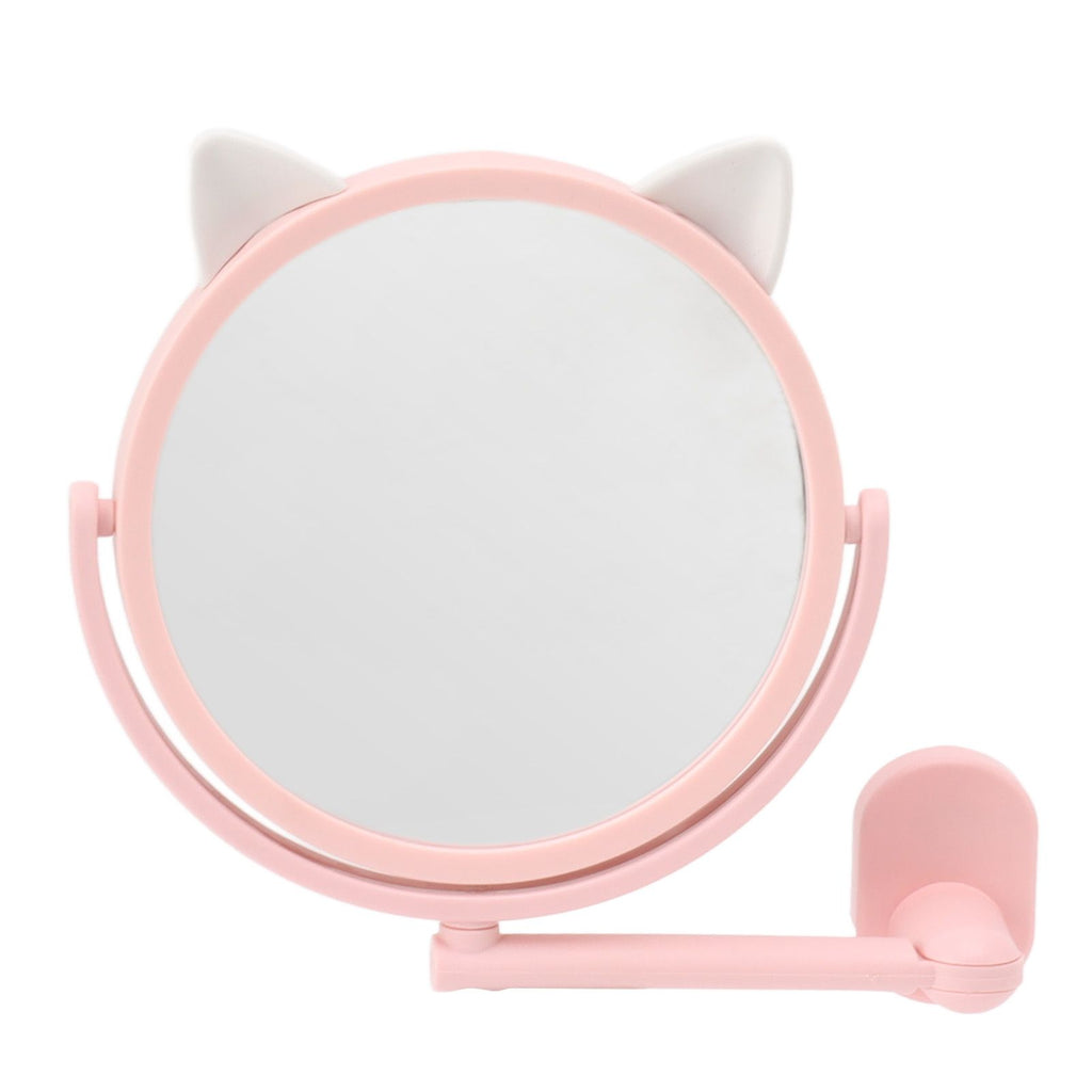 Makeup Mirror 16.5cm Diameter Clear Image Cosmetic Mirror Wall Mirror for Bathroom