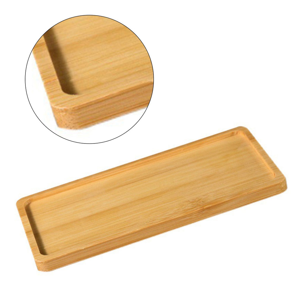 Wooden Coaster for Drinks Natural Rectangular Retro Insulated Coaster Cup Mat for Tabletop Protection Home Decor Housewarming Gift