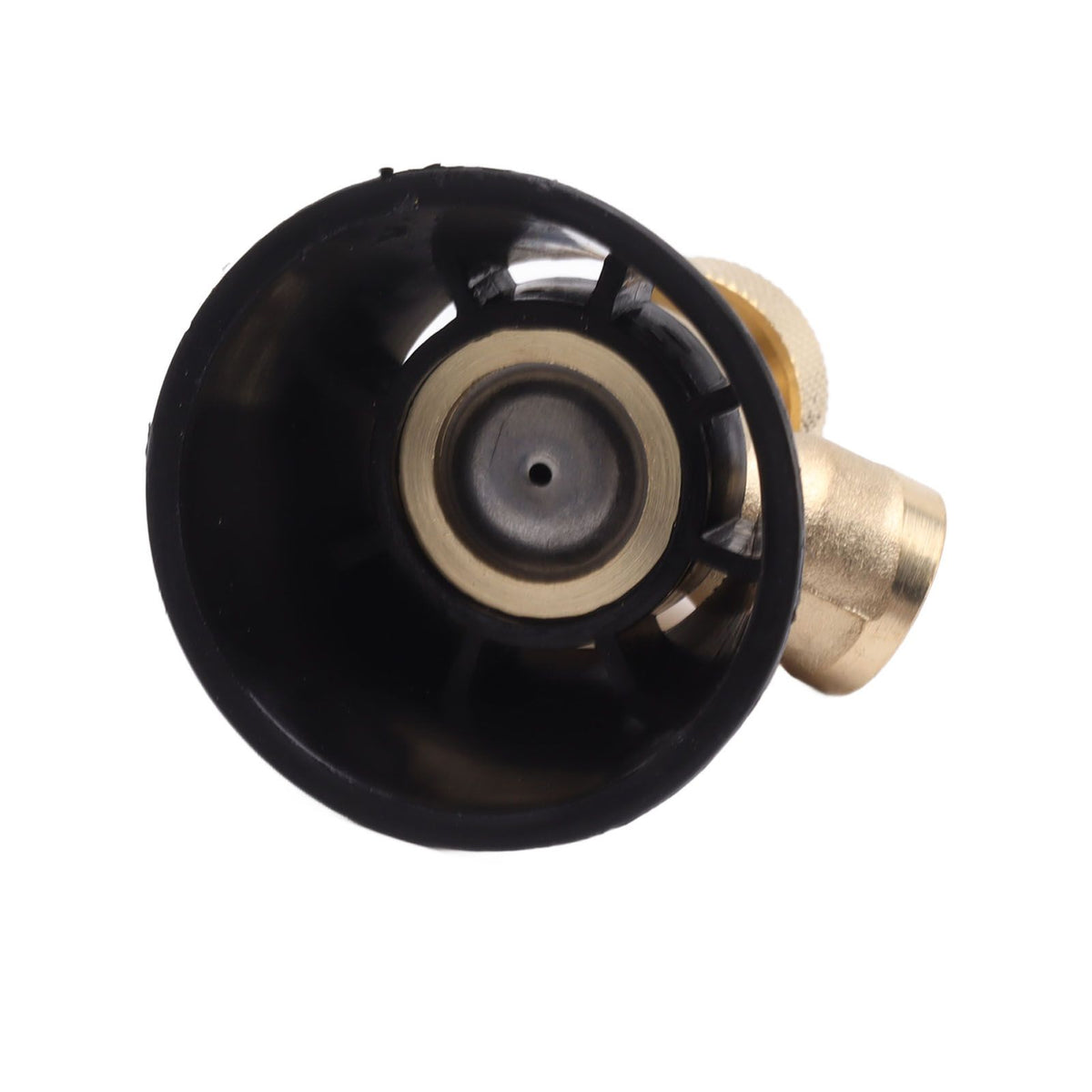 2 Set Adjustable Misting Nozzle Copper Plastic Big Fog Fine Mist Water Atomizing Spray Sprinkler