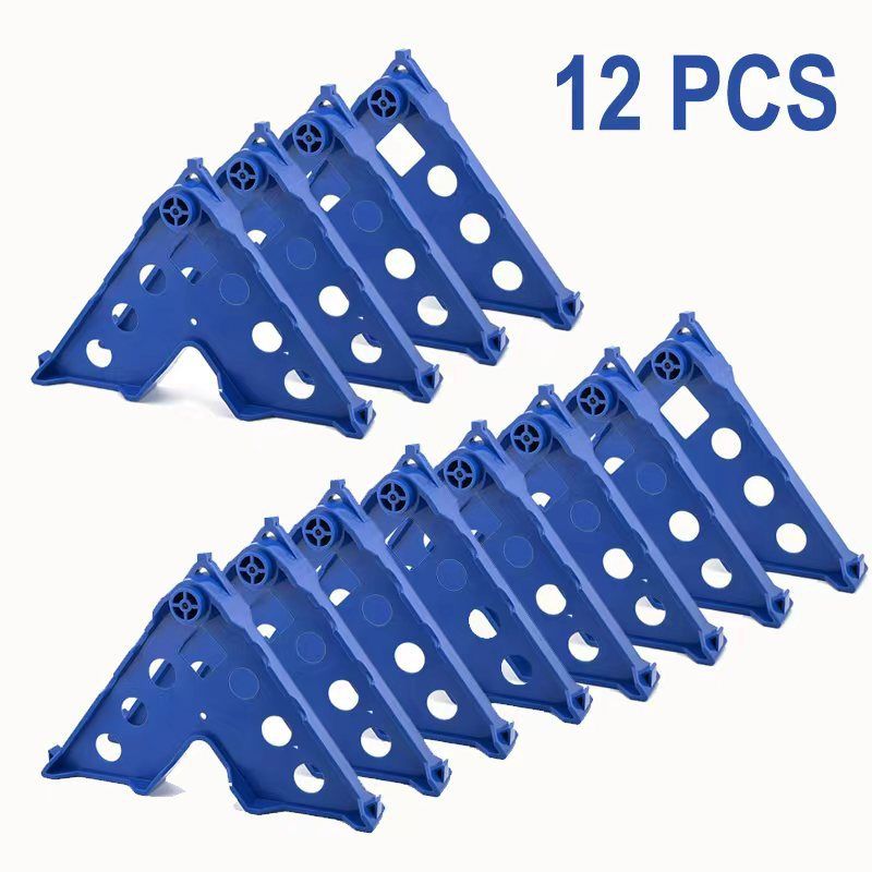7-in-1 Painter's Support Stand Tool for Doors Cabinets Trim and Small Painting Projects, Heavy Duty Stackable Painting Rack for Brushes Rollers and Sprayers (8PCS)