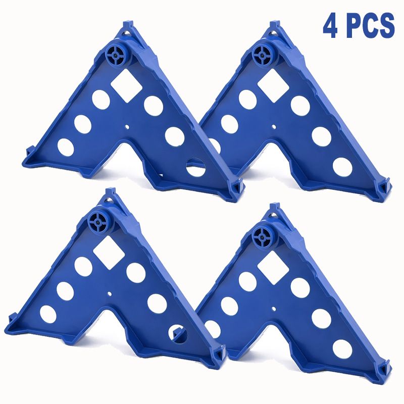 7-in-1 Painter's Support Stand Tool for Doors Cabinets Trim and Small Painting Projects, Heavy Duty Stackable Painting Rack for Brushes Rollers and Sprayers (8PCS)