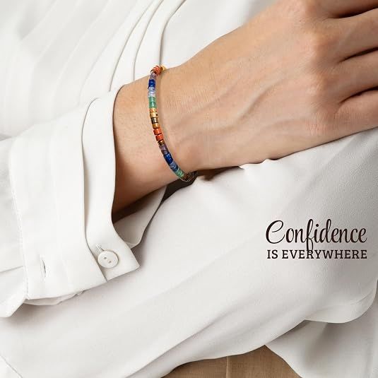 Inspirational Gifts Bracelets for Women: Christmas Day Gifts for Women Friends Sister Mom - Healing Natural Stone Beads Bracelets Thinking of you Get Well Soon Gift for Women