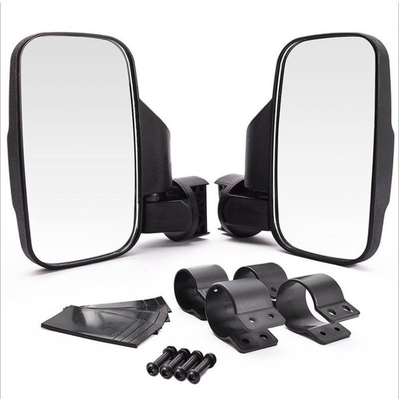 Side Mirrors And Center Mirror, 2PCS Side Rearview Mirrors Adjustable Replacement for All Year Mirror Set View High Impact