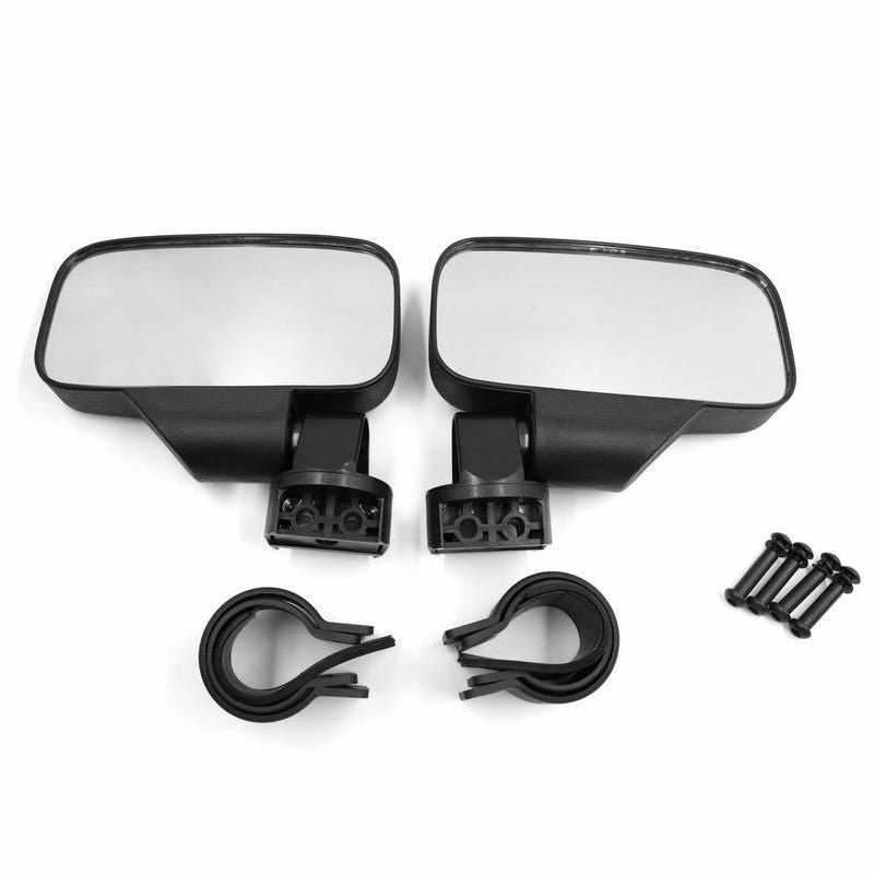 Side Mirrors And Center Mirror, 2PCS Side Rearview Mirrors Adjustable Replacement for All Year Mirror Set View High Impact