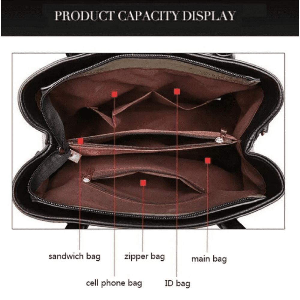 Handbag for Women  Fashion Womens Handbags Ladies Purse Satchel Shoulder Bags Tote Leather Bag