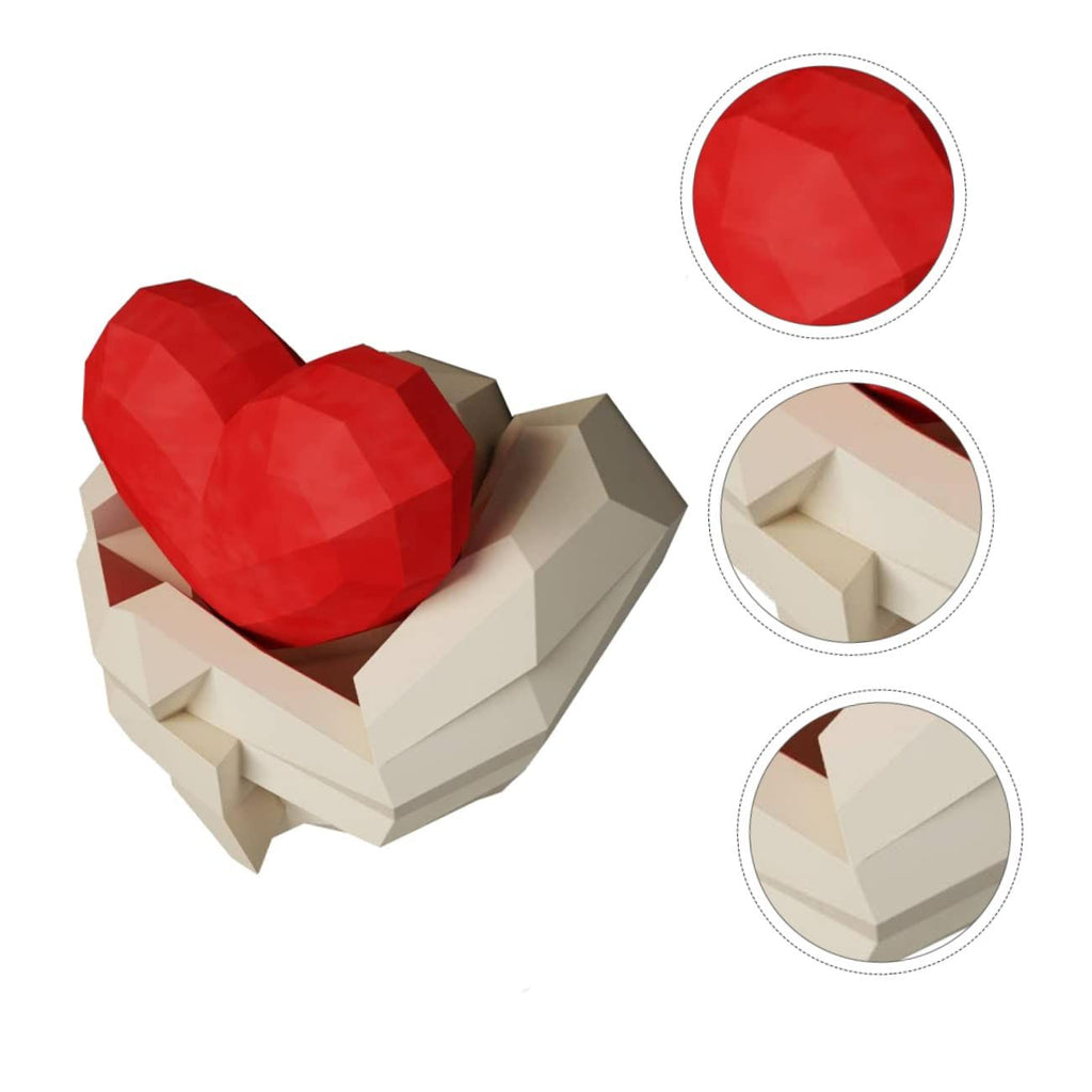 Valentine's Day Holding Heart Love Heart Trinket Holder Jewelry Display Rack Valentines Day Diy Ornament Decor Valentine's Day