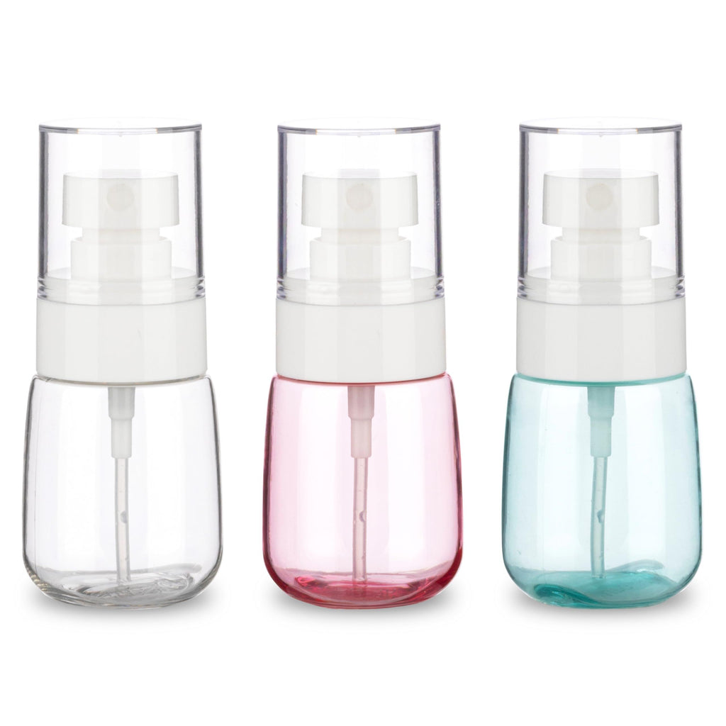 3 Pack 1oz/30ml Small Spray Bottle, Plastic Mini Spray Bottles, Travel Spray Bottle with Fine Mist,Tiny Spray Bottles