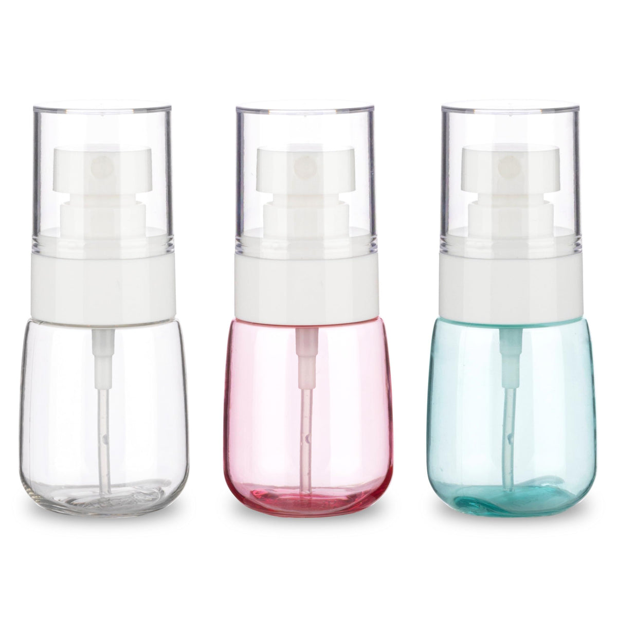 3 Pack 1oz/30ml Small Spray Bottle, Plastic Mini Spray Bottles, Travel Spray Bottle with Fine Mist,Tiny Spray Bottles