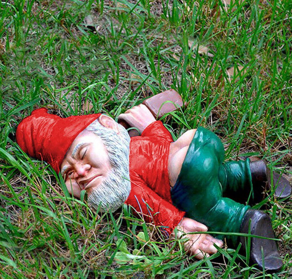 Gnomes Statues Outdoor Decor, Funny Sculptures Yard Decorations Lawn Patio Dwarf Ornament for Housewarming Father's Day（2pcs）