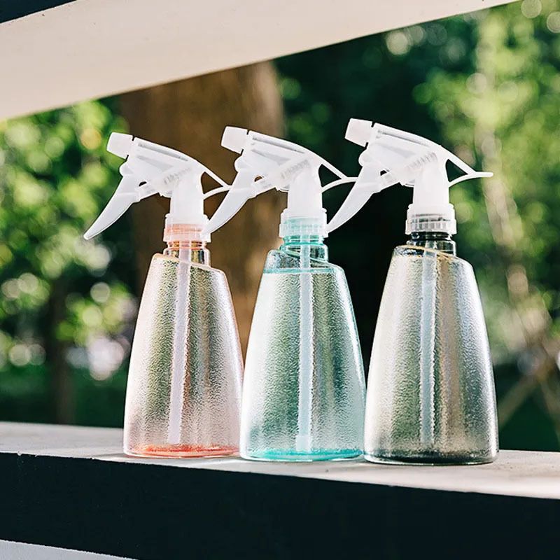 3Pcs Plastic Spray Bottles for Cleaning Solutions - 17 Oz Indoor Spray Bottle Hair Mister Spray Water Bottle for Hair Spray Bottle