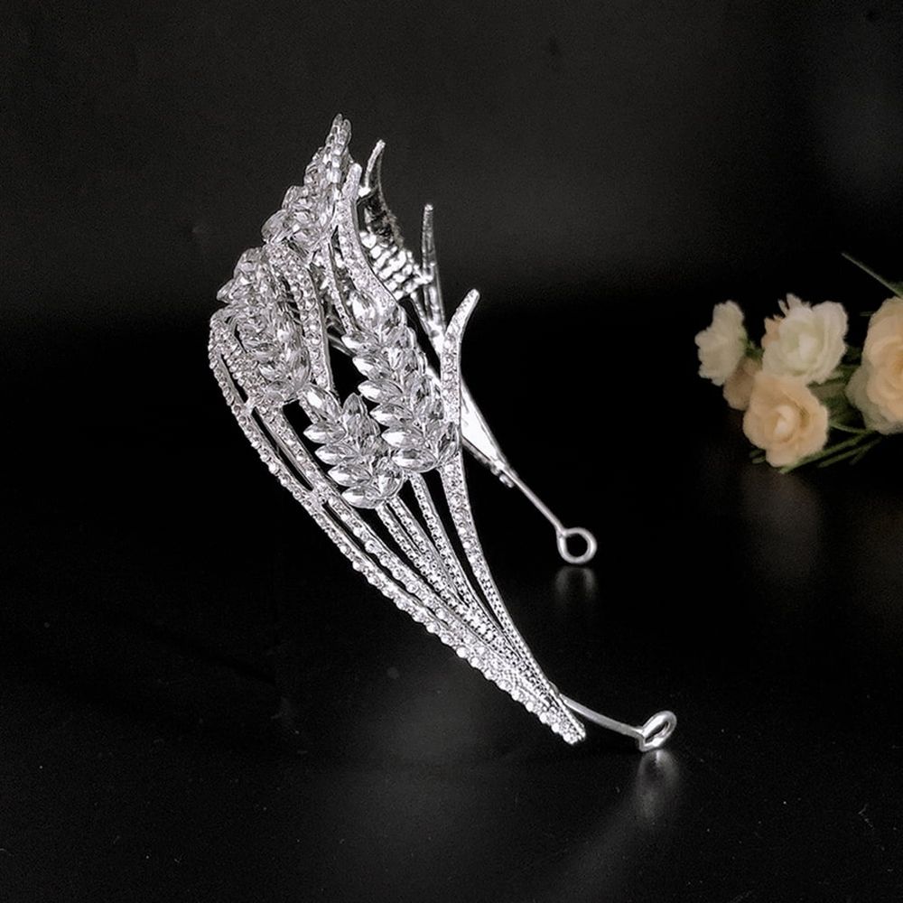 unbranded Bride Crown Baroque Bridal Haircut Decoration Women's