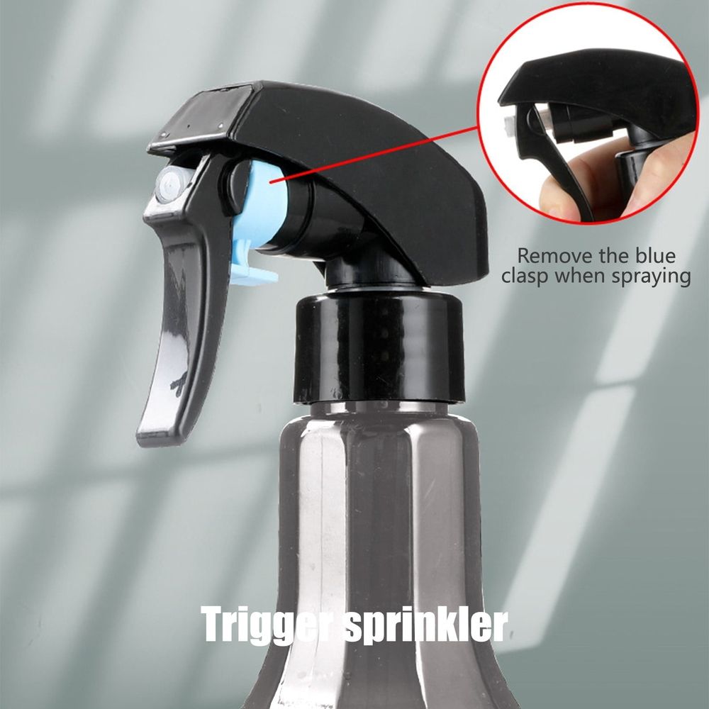 Spray Bottle, 400 ML Small Spray Bottle, Empty Spray Bottles, Fine Mist Spray Bottle for Flowers, Plants, Gardening, Leak Proof, Gray