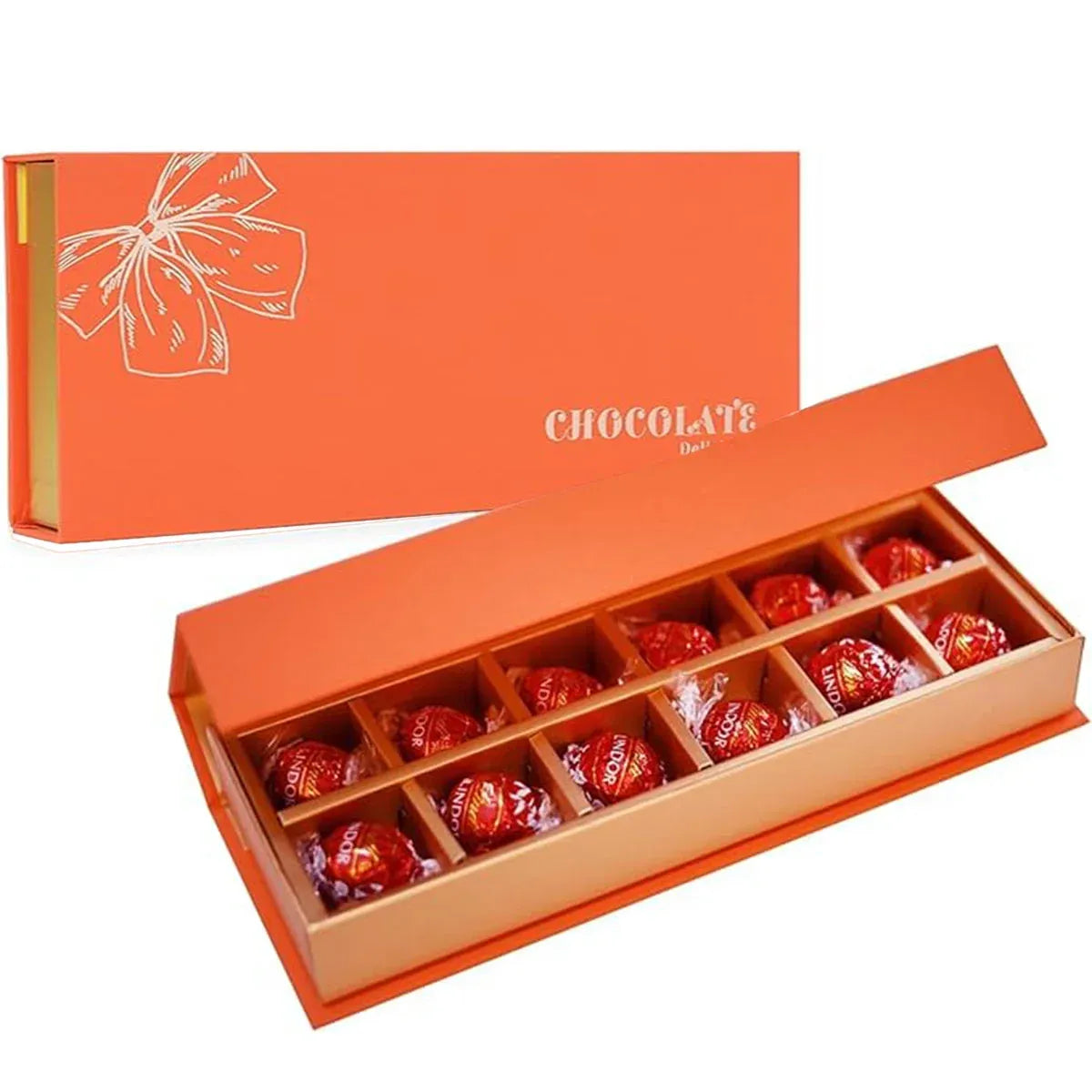 5pcs Flip-Top Chocolate Gift Boxes Or Special Occasions And Packaging Gifts