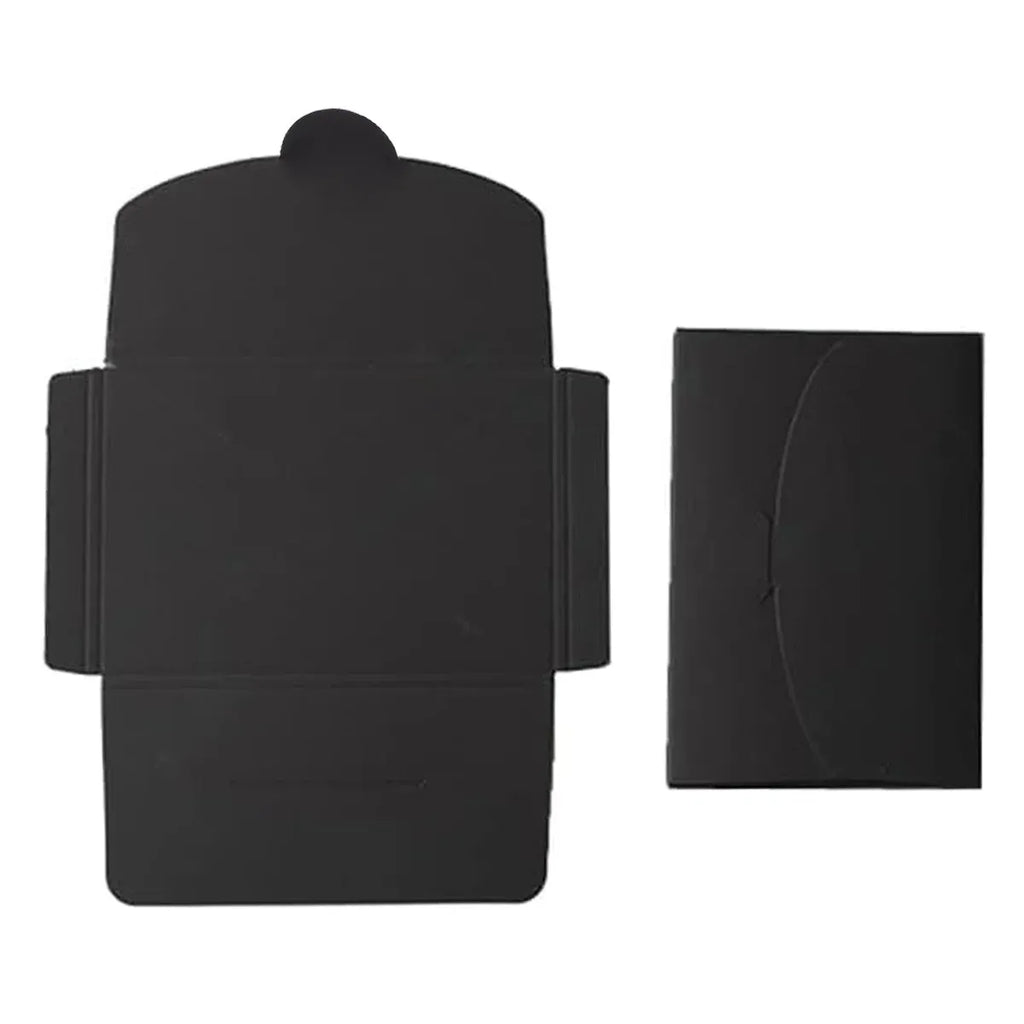 50PCS Membership Card Paper Gift Box Envelope for Gift Packaging Business Party - Kraft