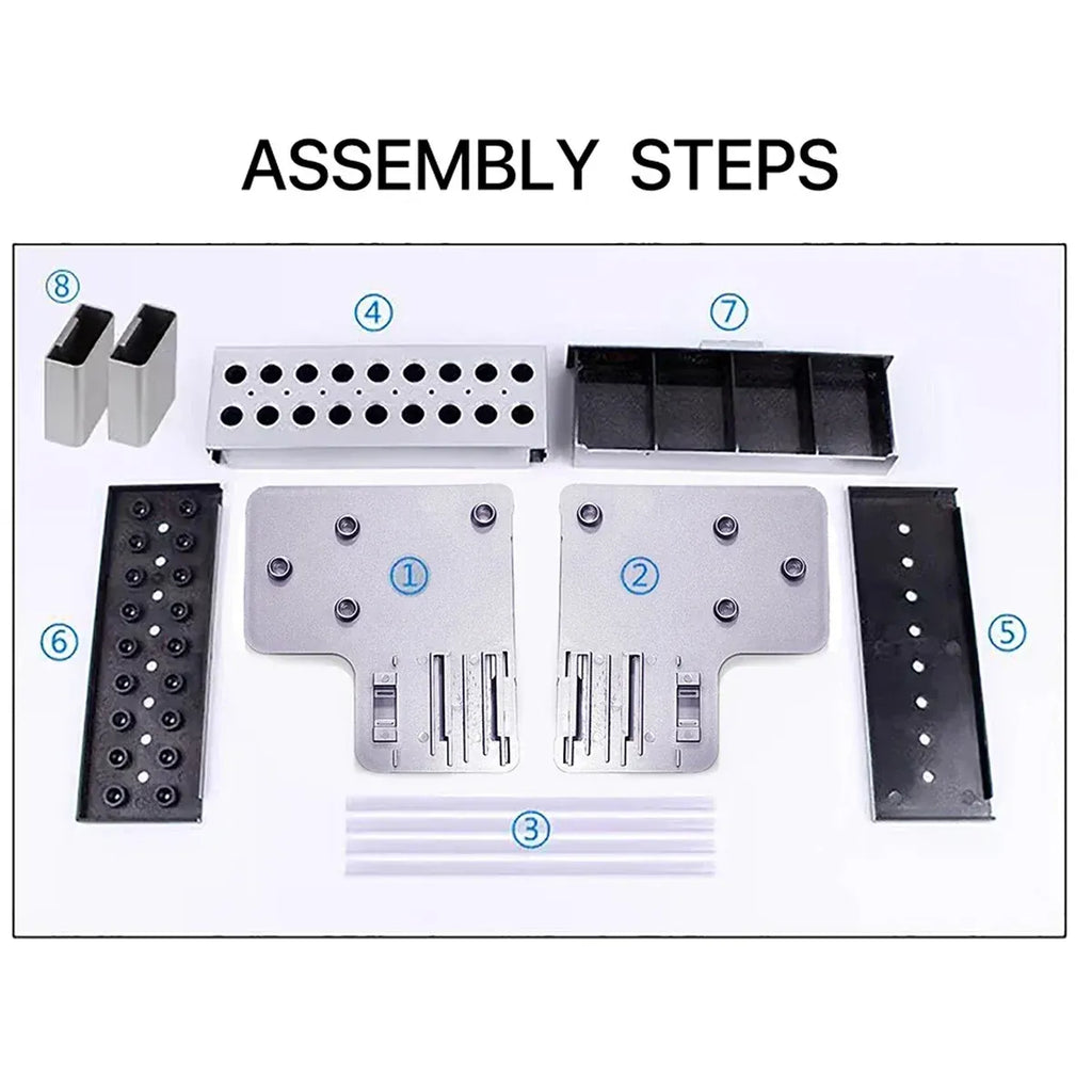 Tool Cabinet Multifunctional Desktop Organizer Screwdriver Parts Rack Case