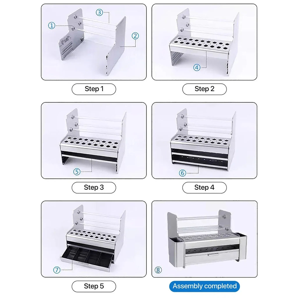 Tool Cabinet Multifunctional Desktop Organizer Screwdriver Parts Rack Case