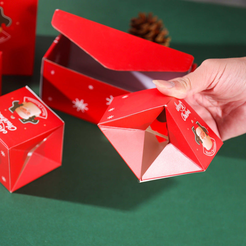 Blue Pop-Up Jumping Gift Box Set (20 Bouncing Boxes) - Christmas / Valentine's Day Creative Surprise Gift Kit for Cash & Tiny Gift