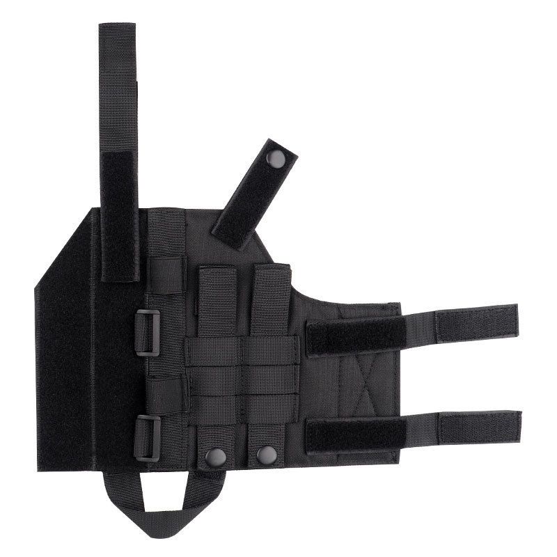 Dark Green Heavy Duty MOLLE Tactical Universal Leg Holster - Lightweight Quick Release Thigh Pouch for Outdoor Games, Airsoft and Hunting, Australia Father Day Gift Choice